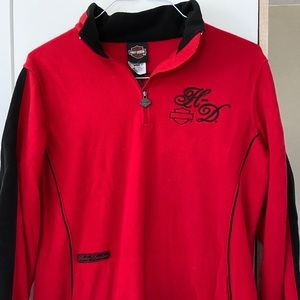 Harley-Davidson Fleece Front Zip Pull-Over